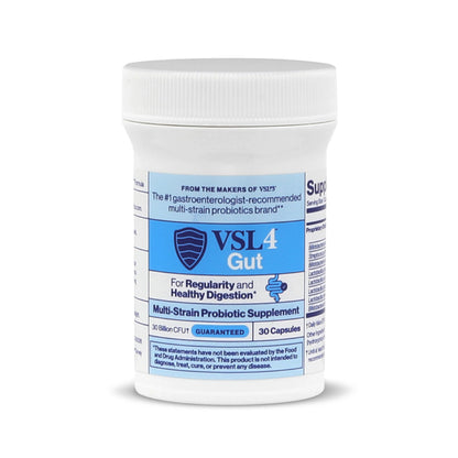 VSL4 Gut Daily Probiotics – 30B CFU, Multi-Strain Digestive Support