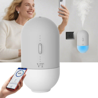VT VERYSCENT TECH Plug-In Waterless Diffuser with Bluetooth App | 600 sq ft