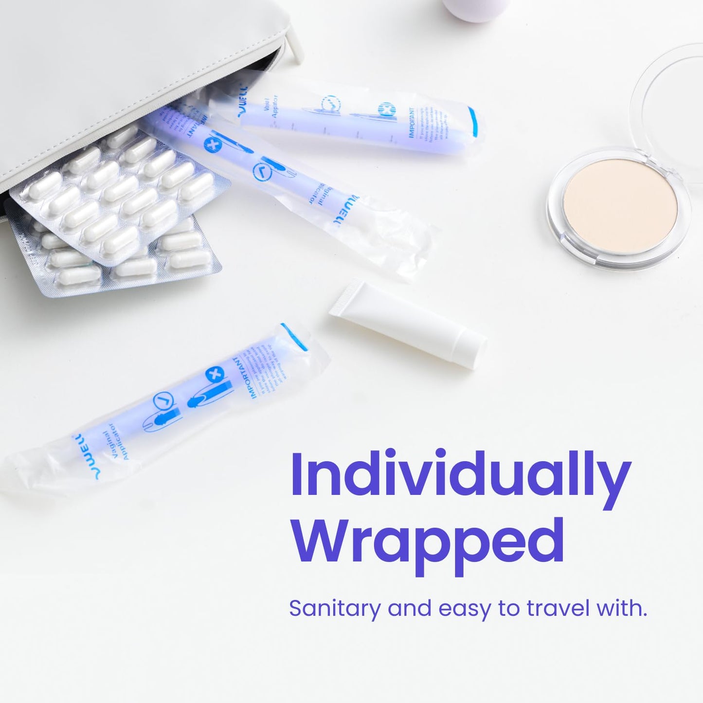 VWELL MaxComfort Universal Applicator – Tapered Tip for Easy Insertion