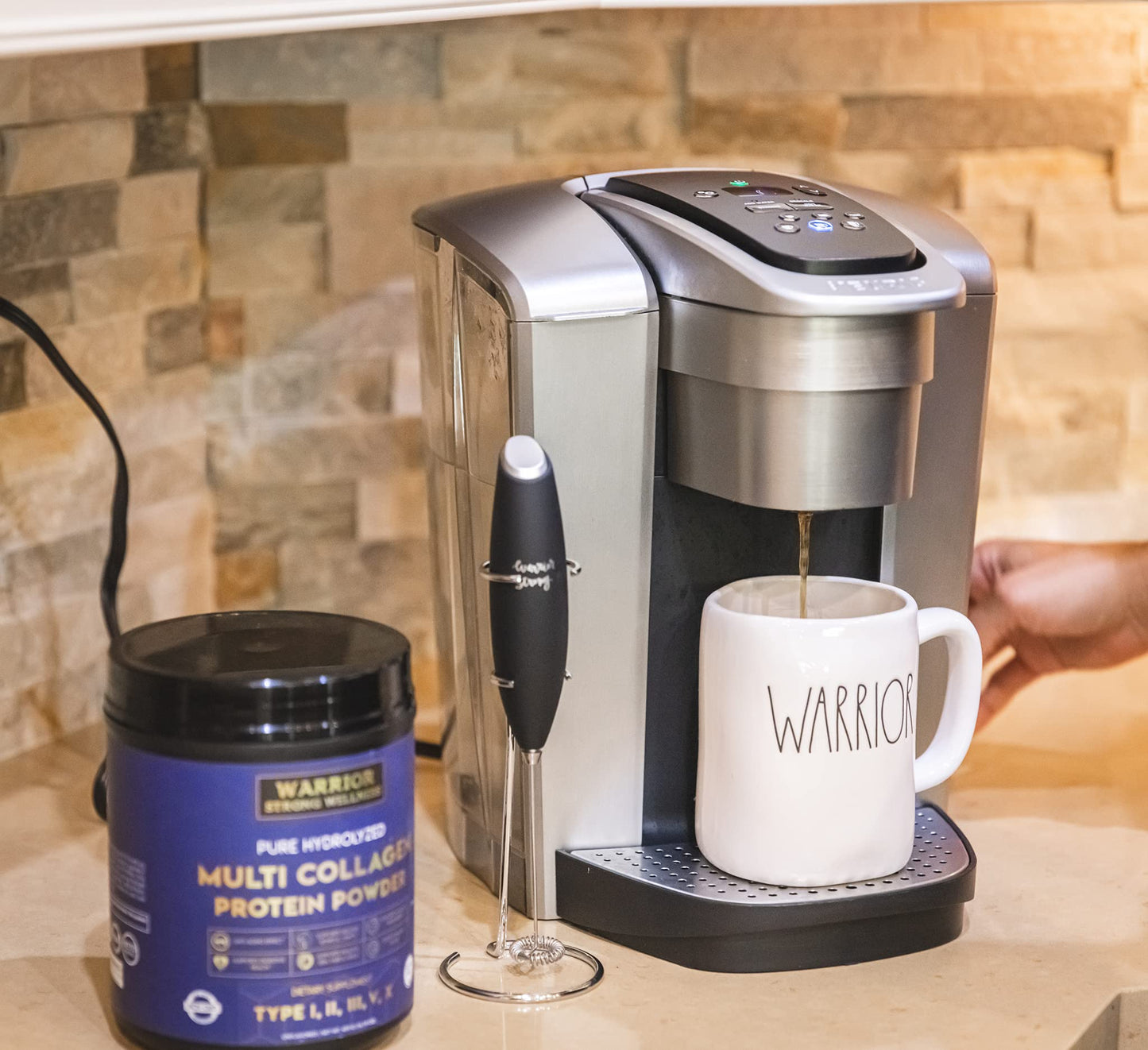 Warrior Strong Wellness Multi Collagen Powder - Unflavored Hydrolyzed Collagen