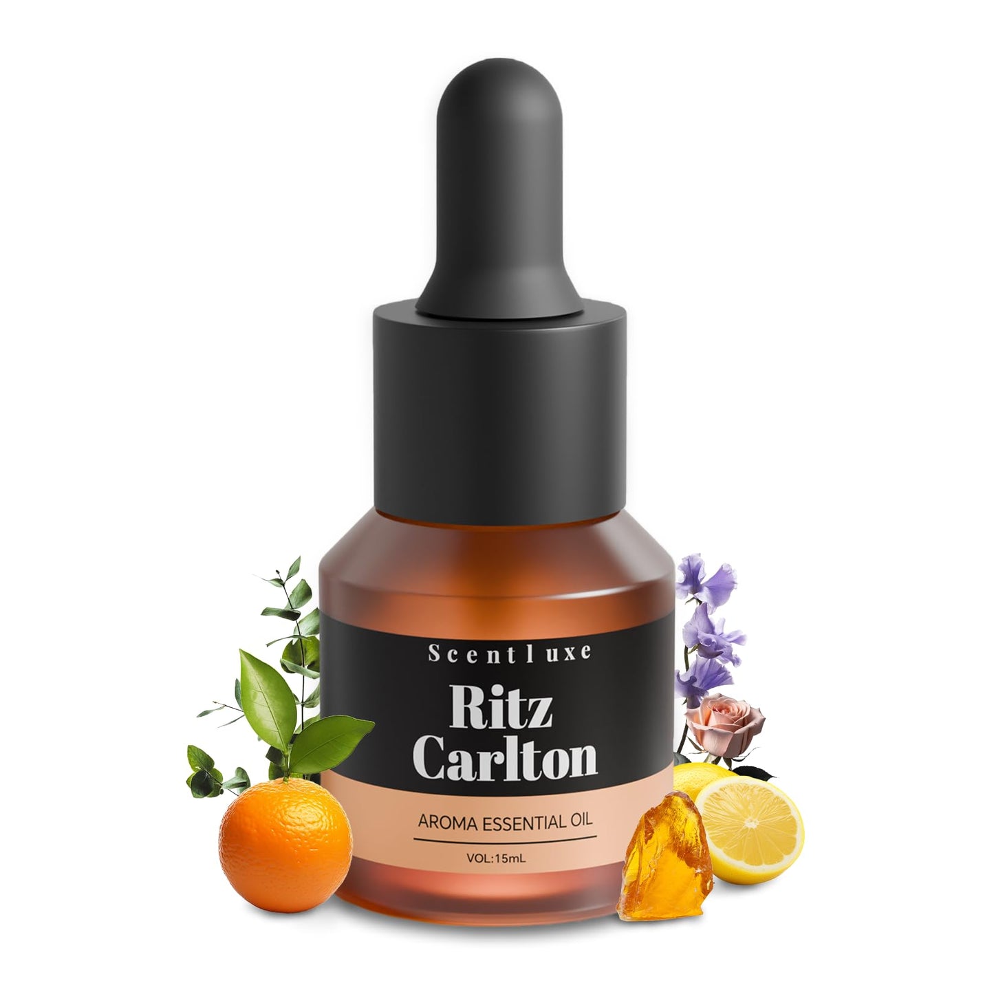 Waterless Essential Oil for Diffuser – Ritz-Carlton Inspired Orange & Musk (15ml)