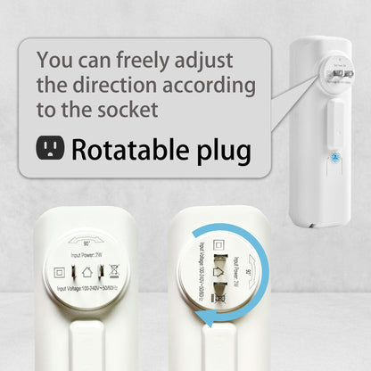 Waterless Wall Plug-in Diffuser – 700 sq ft Coverage | Bluetooth App