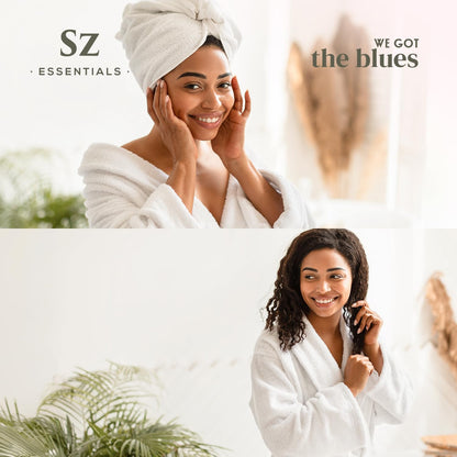Sz Essentials – “We Got The Blues” Essential Oils Set – Blue Tansy, Yarrow & German Chamomile – 3 x 6.5ml Bottles – 100% Pure, Natural, Undiluted – Therapeutic Grade & Vegan