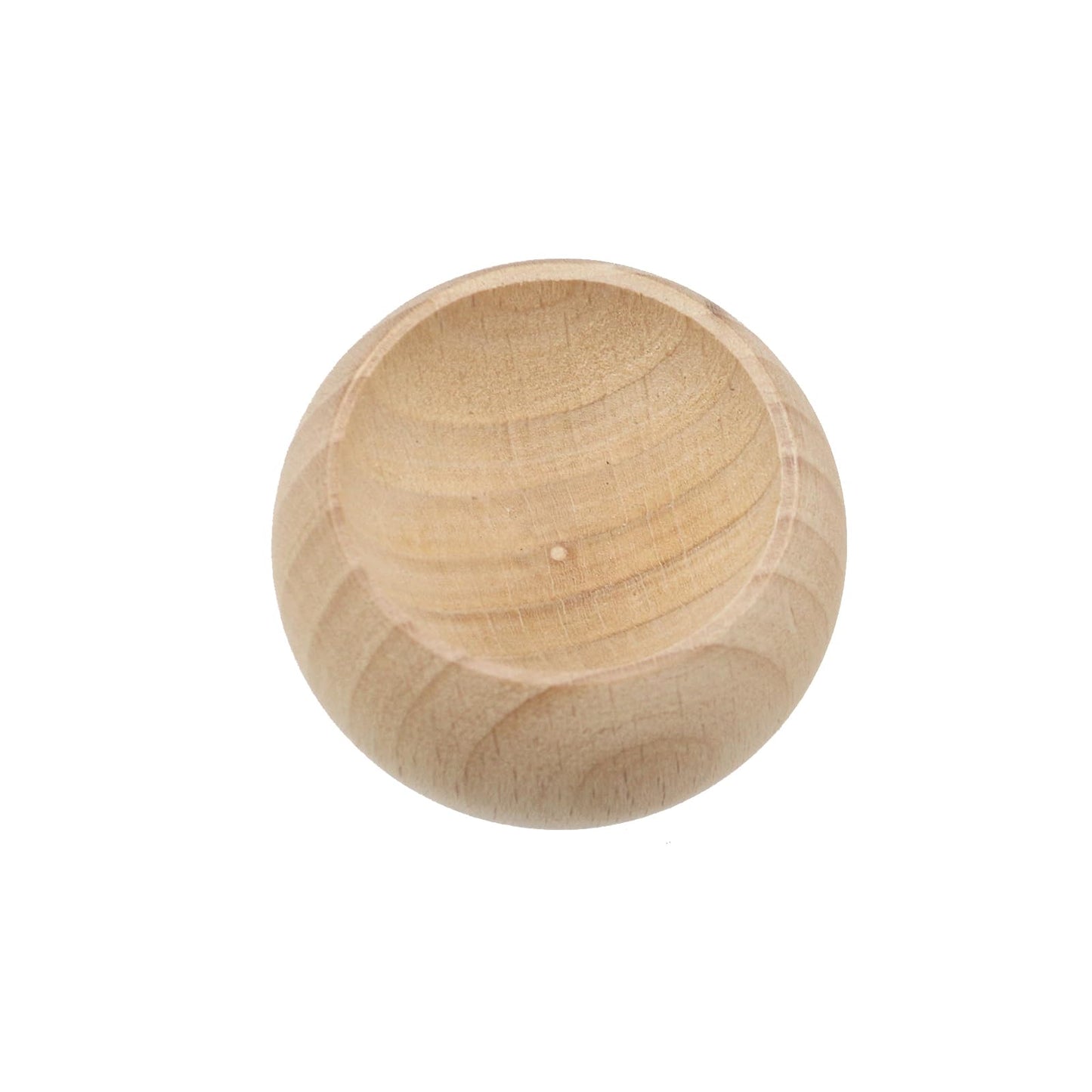Wealrit 2 Pcs Small Round Egg-Shaped Beech Wood Diffusers – Wooden Aromatherapy Diffusers for Essential Oils