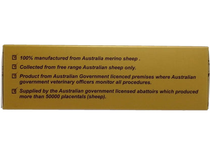Wealthy Health Sheep Placenta Supplement – 50,000 mg, 100 Capsules (Australia)