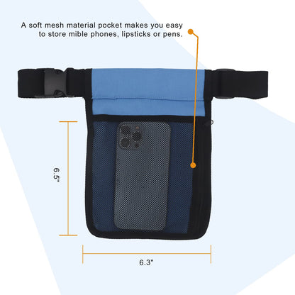 wearwan Massage Oil Holster - Adjustable & Durable Bag Only (Bottle Not Included) 2B-Skyblue