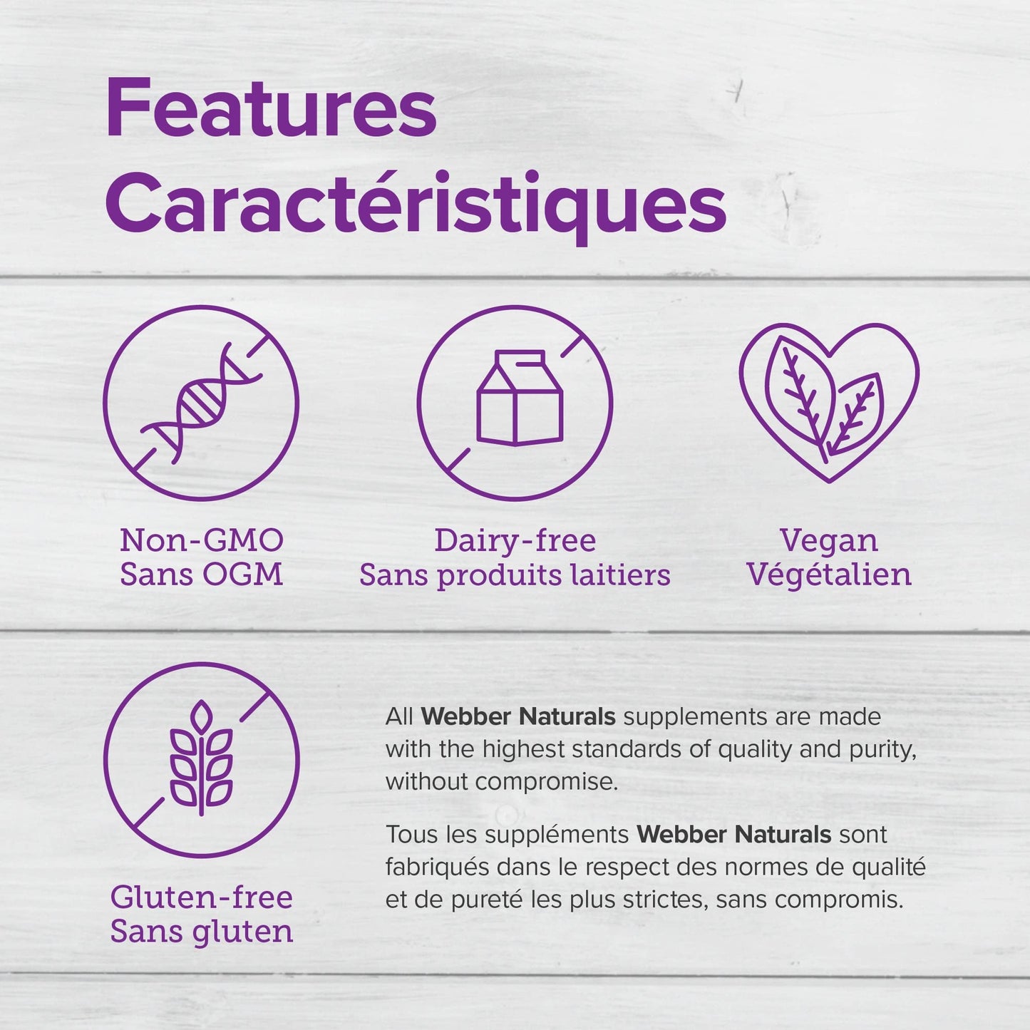 Webber Naturals Biotin 10,000 mcg Extra Strength - 120 Capsules | Non-GMO