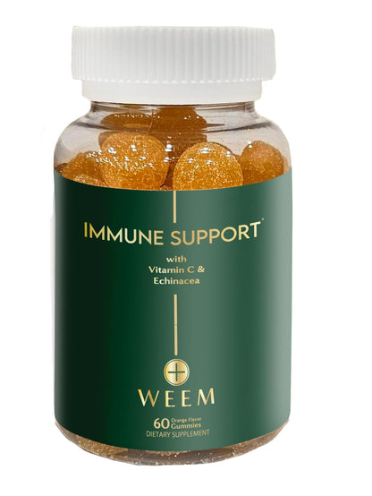 WEEM Immune Support Gummies – Vitamin C, Zinc, Echinacea | Gluten-Free