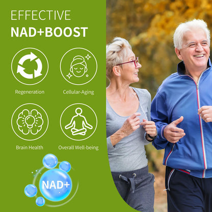 Welitalisync Premium NAD+ Supplement - 900mg NR + Resveratrol, Quercetin | Liposomal, Vegan & Non-GMO