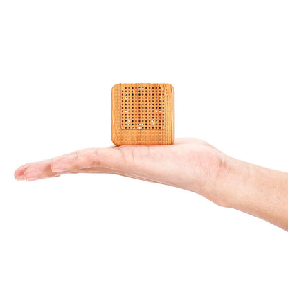 Weljoy Wood Grain Portable Essential Oil Diffuser – Waterless, Quiet & USB Rechargeable (Wood Grain)