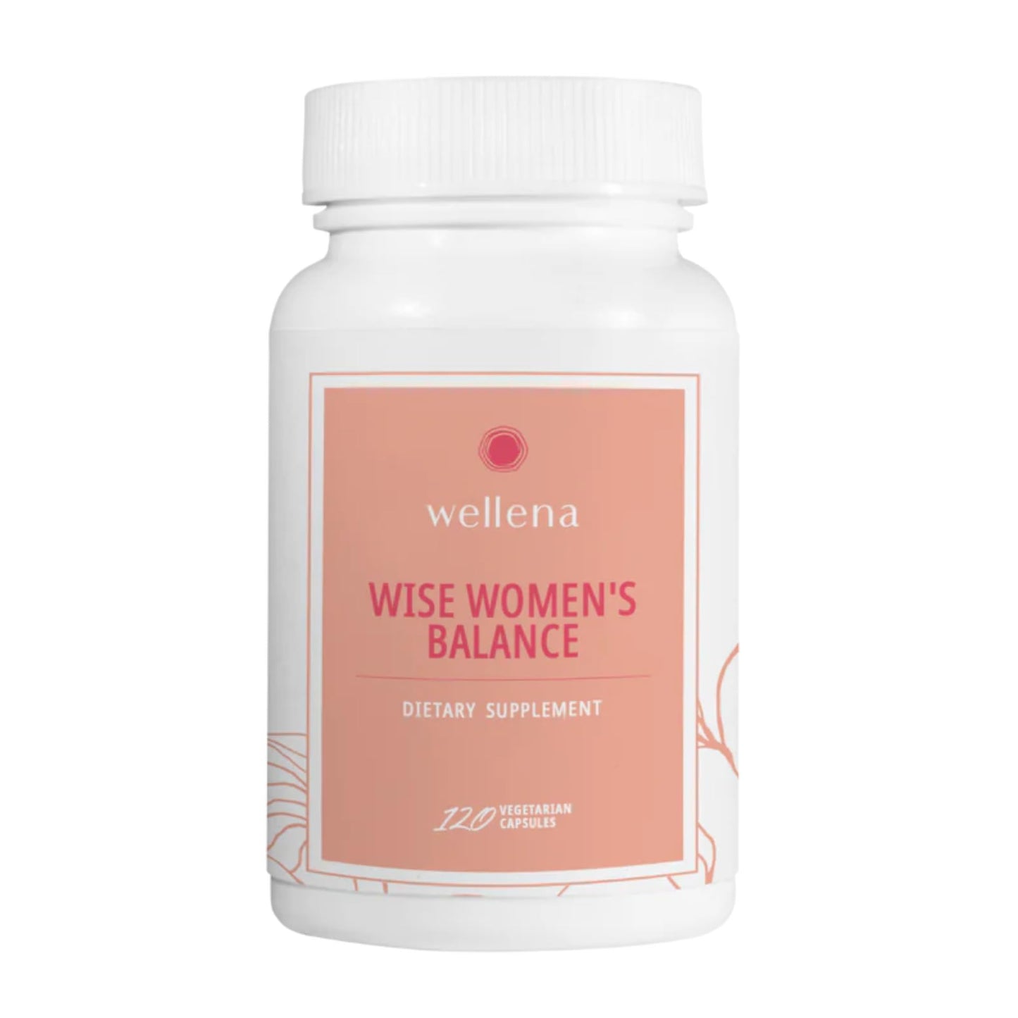 Wellena Wise Women’s Balance by Magdalena – Hormonal Balance for Peri- & Menopause | 120 Vegetarian Capsules, 60-Day Supply