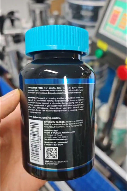 WELLNESS LABSRX Liposomal NAD Supplement 1500mg – USA Made, NAD+ Support, 2 Pack