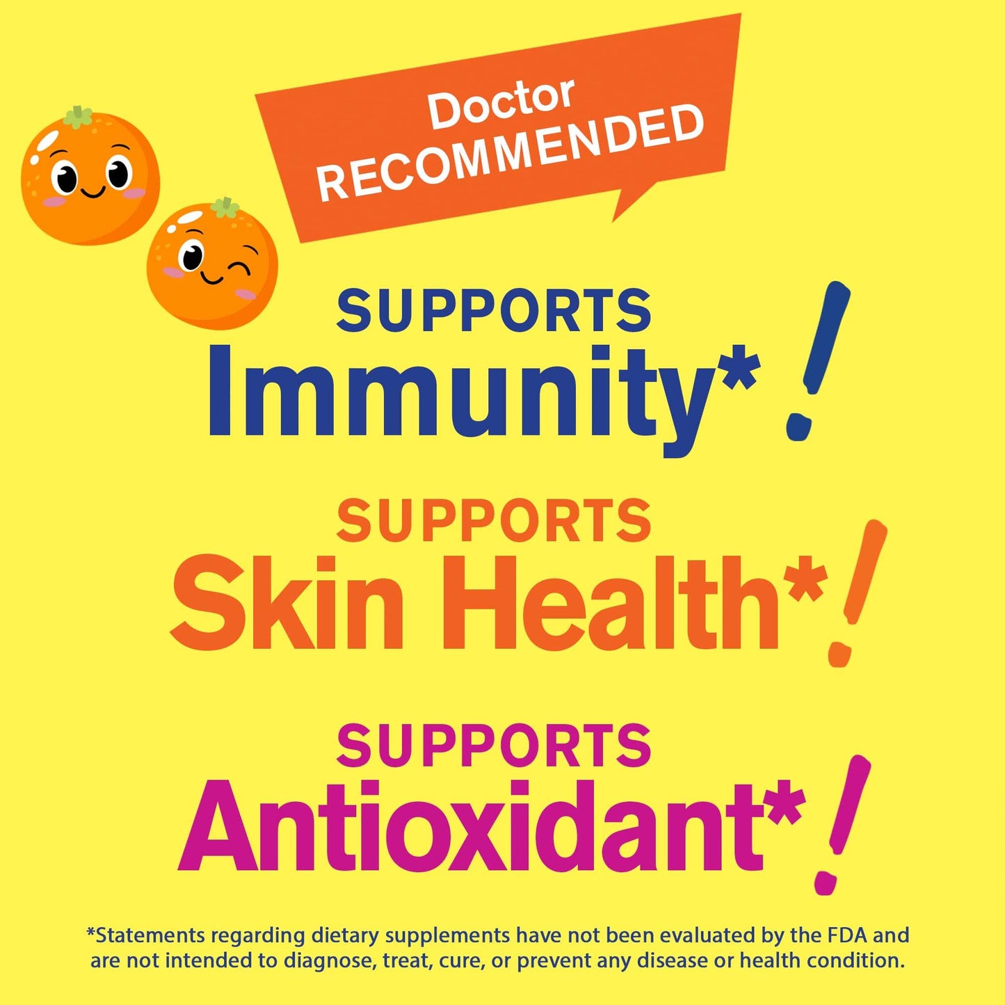 WellYeah Kids Vitamin C Gummies (250mg) – 60 Gummies (Pack of 2) | Vegan & Gluten-Free