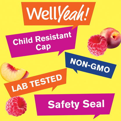 WellYeah Magnesium Citrate Gummies 250mg – Stress Relief & Sleep Support | Gluten-Free, Non-GMO | 90 Gummies