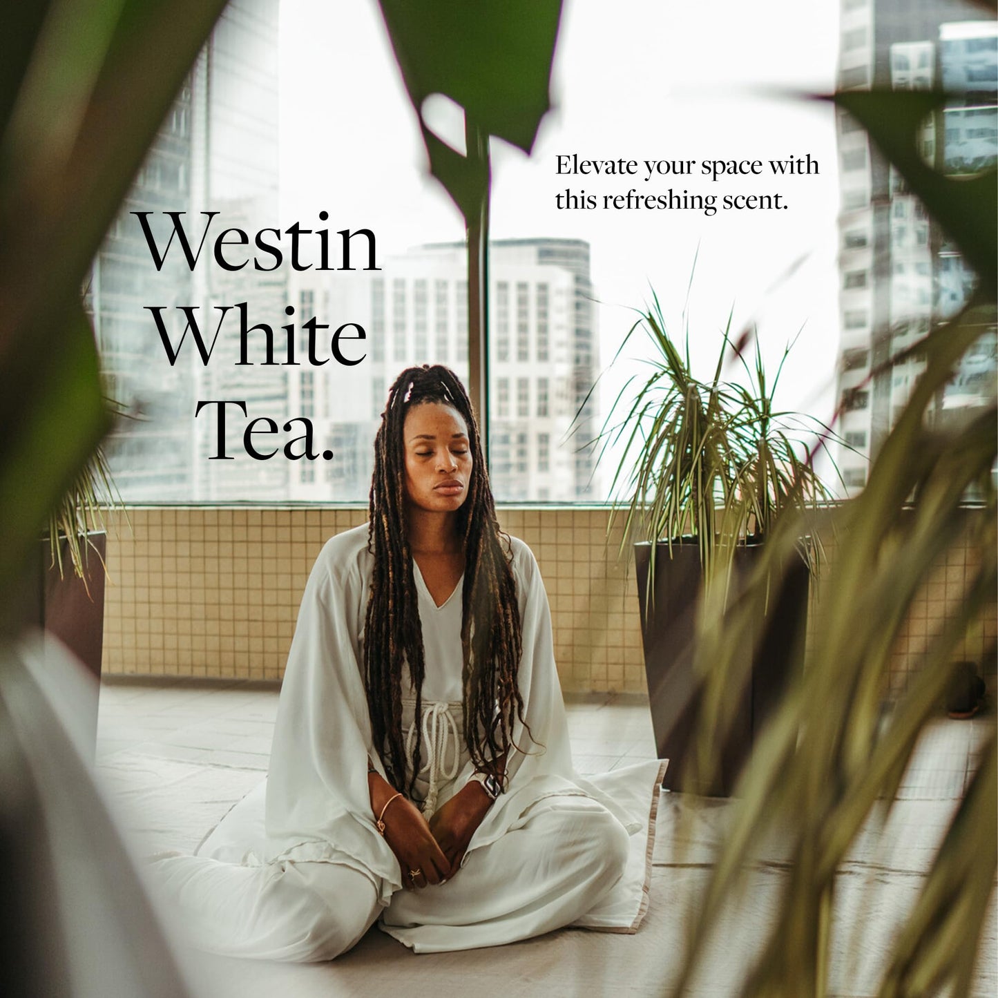 Westin White Tea Diffuser – Home Scent Machine, Hotel-Quality Waterless Fragrance for Large Rooms