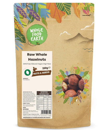 Raw Whole Hazel Nuts