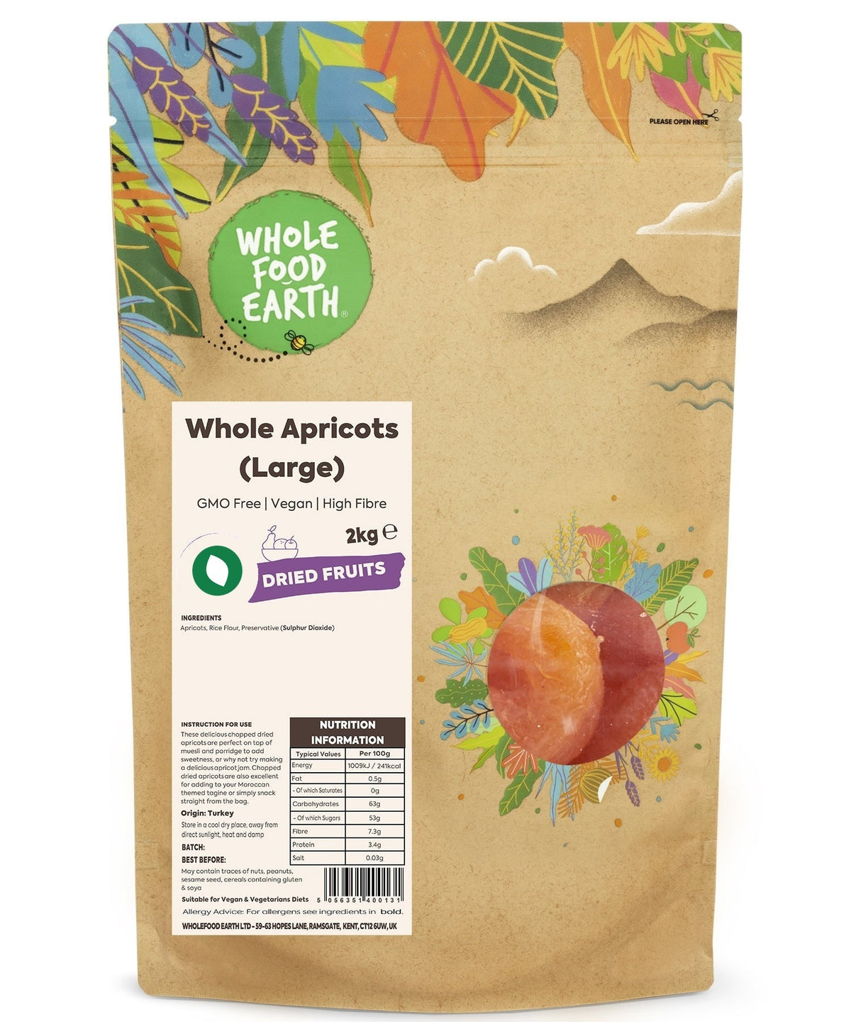Whole Apricots (Large)