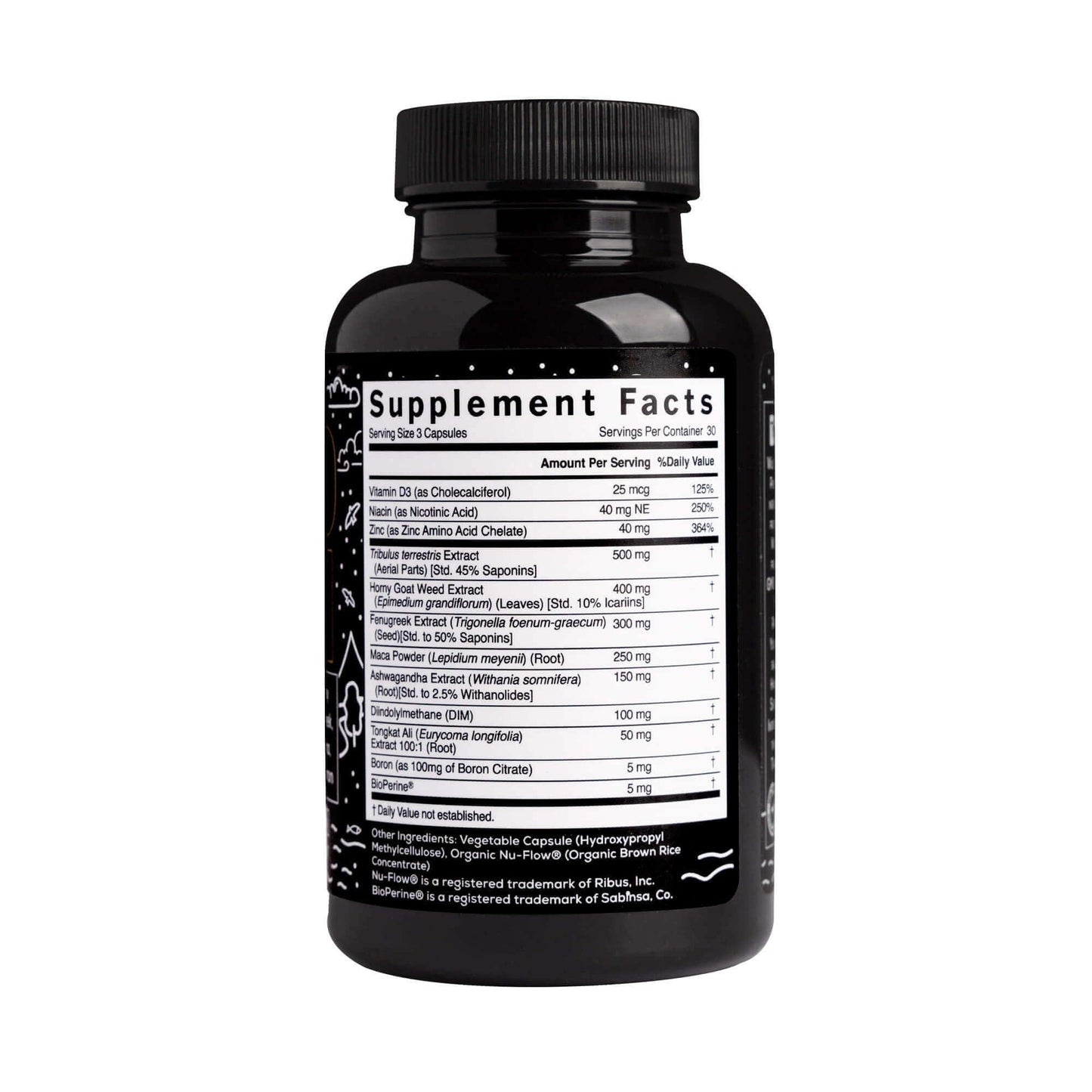 Wild Foods Herbal Stack for Man – Daily Wellness Supplement