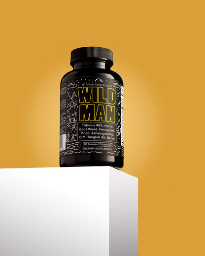 Wild Foods Herbal Stack for Man – Daily Wellness Supplement