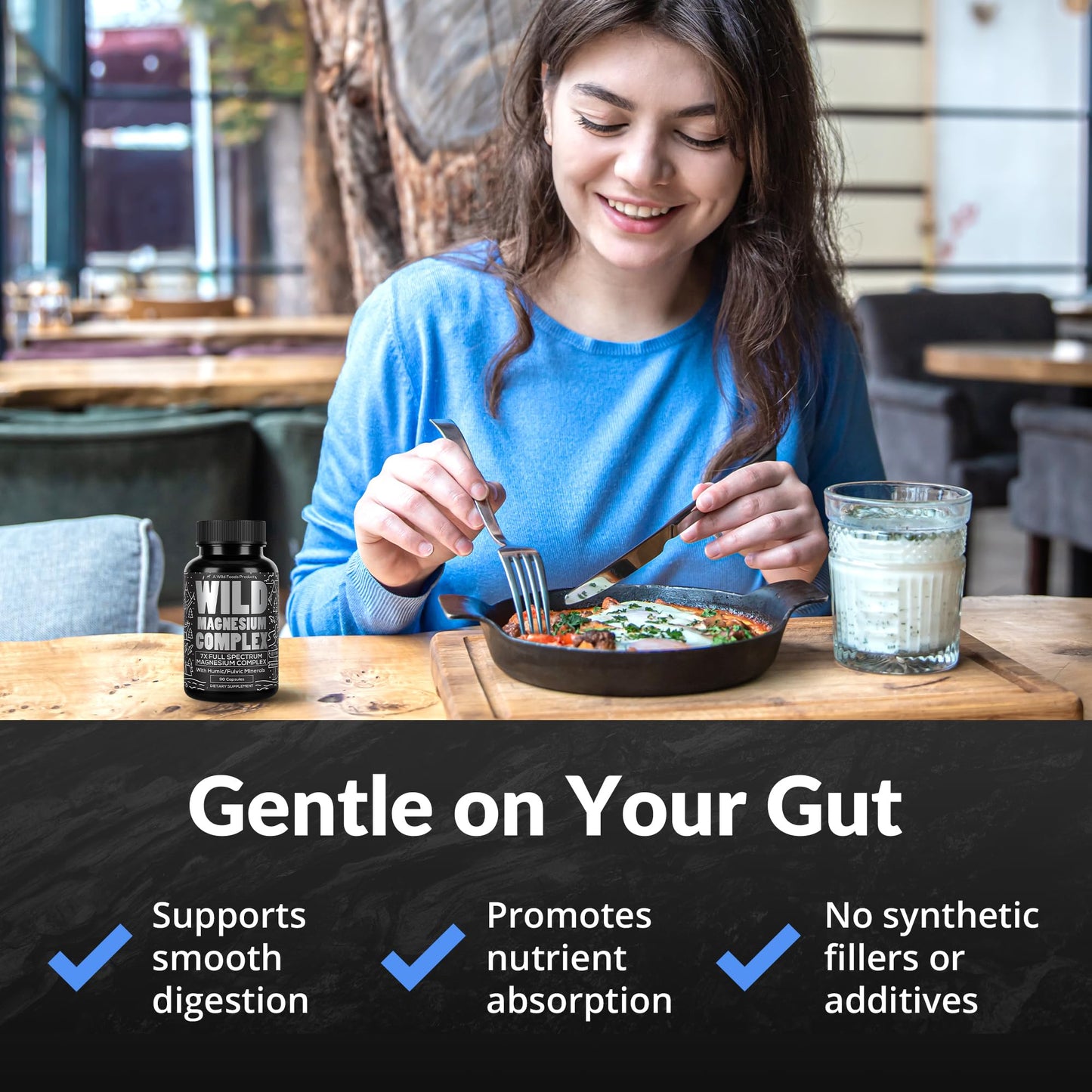 Wild Foods Magnesium Complex 7x Forms - 90 Capsules