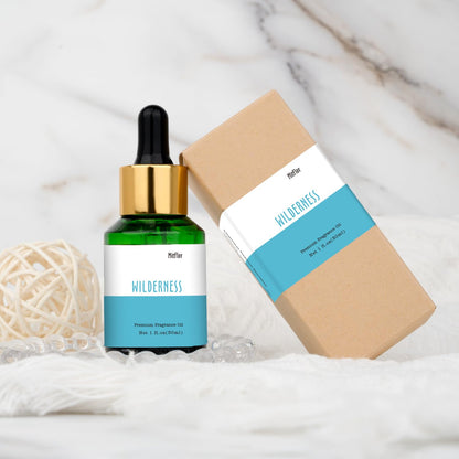 Wilderness Fragrance Oil – MitFlor 30ml Diffuser Essential Oil | Premium Grade for Soap, Candle Making, and Men's Cologne