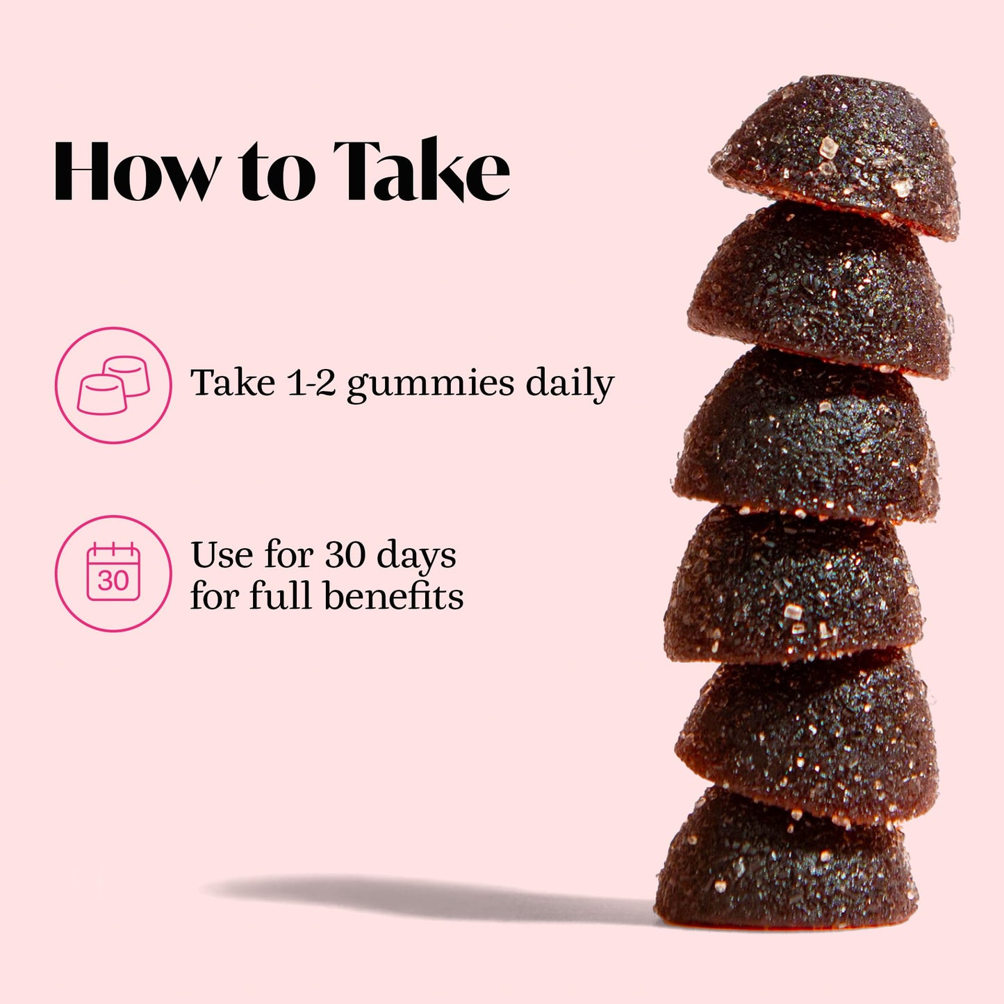 Winged Wellness Happy Her Mood Gummies - Vegan Mood Support for Women