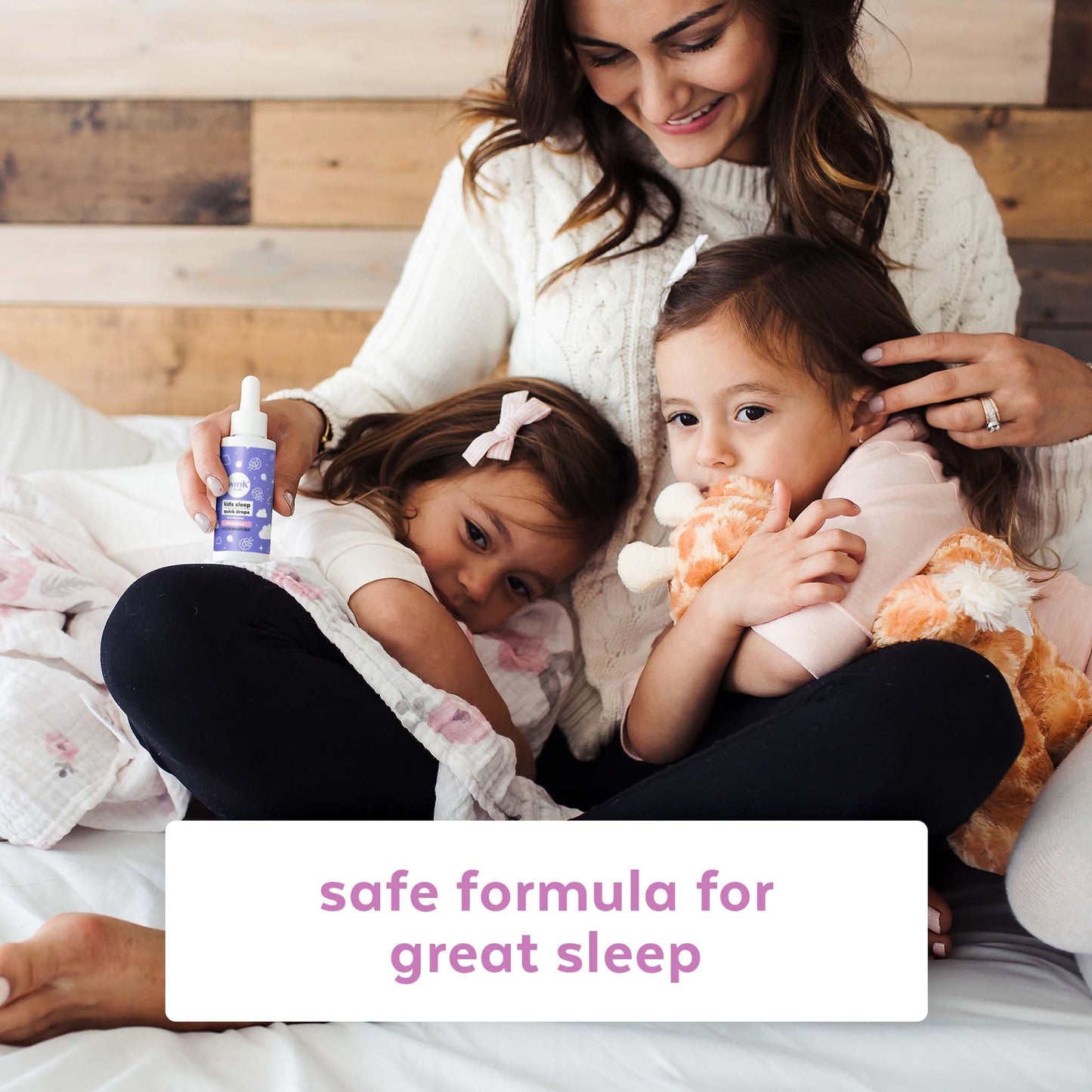 Wink Well Kids Melatonin Drops — 1 mg, Drug-Free Sleep Support for Children (2-Pack)