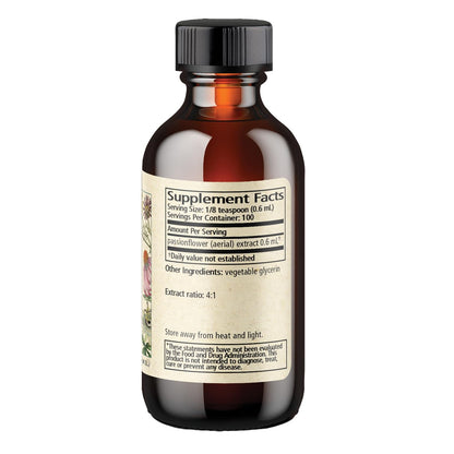 Wise Woman Herbals Passionflower Botanical Syrup 4:1 – Alcohol-Free Sleep Aid, 4 oz
