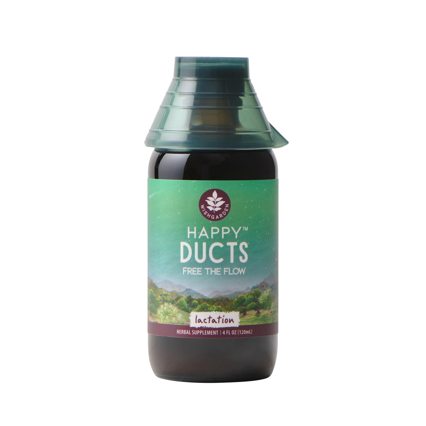 WishGarden Happy Ducts Lactation Support – Herbal Duct Relief Tincture, 4 oz