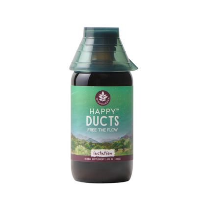 WishGarden Happy Ducts Lactation Support – Herbal Duct Relief Tincture, 4 oz