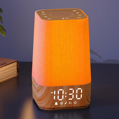 Wkzay Sunrise Alarm Clock with Noise Machine – Gentle Wake, 30 Sleep Sounds