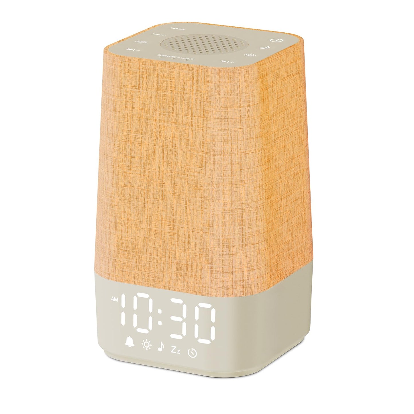 Wkzay White Noise Sound Machine — 30 Soothing Sounds, Sunrise Alarm Clock, Gentle Wake & Night Light