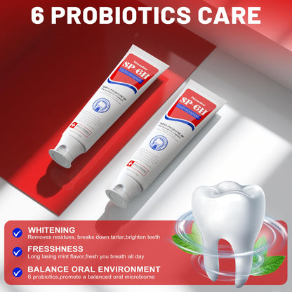 Woadee SP-6 Hydroxyapatite Toothpaste – Probiotics Whitening & Enamel Protection