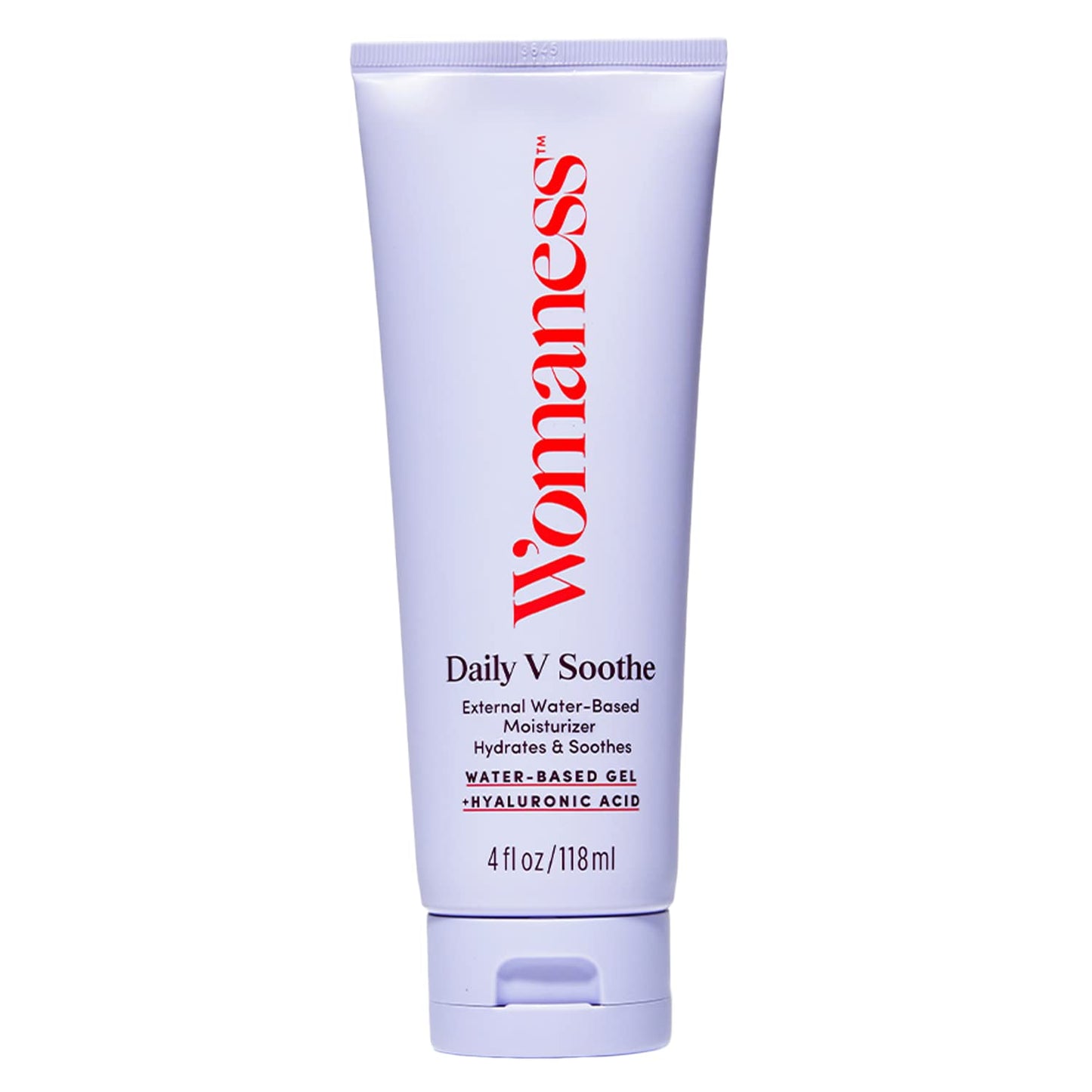 Womaness Daily V Soothe External Gel Moisturizer – Hyaluronic Acid Vaginal Moisturizer (4oz) | Silicone-Free