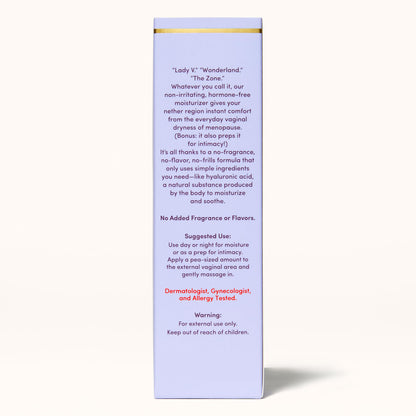 Womaness Daily V Soothe External Gel Moisturizer – Hyaluronic Acid Vaginal Moisturizer (4oz) | Silicone-Free