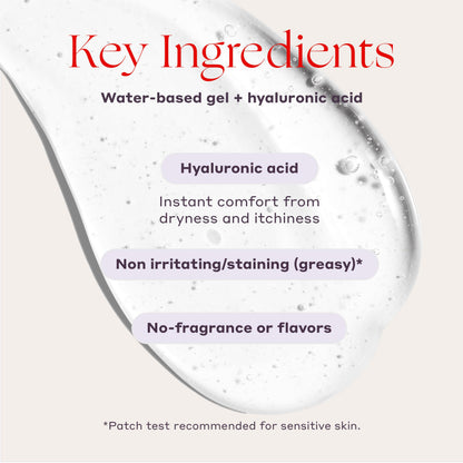 Womaness Daily V Soothe External Gel Moisturizer – Hyaluronic Acid Vaginal Moisturizer (4oz) | Silicone-Free