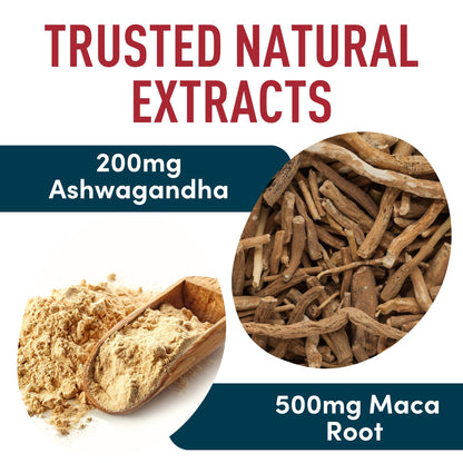 Myo & D-Chiro Inositol 40:1 – 2000 mg Myo-Inositol, Maca & Ashwagandha (120 Veg Caps)