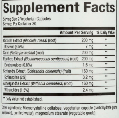 WomenSense AdrenaSense by Natural Factors - Adrenal Support & Stress Relief, 60 Capsules