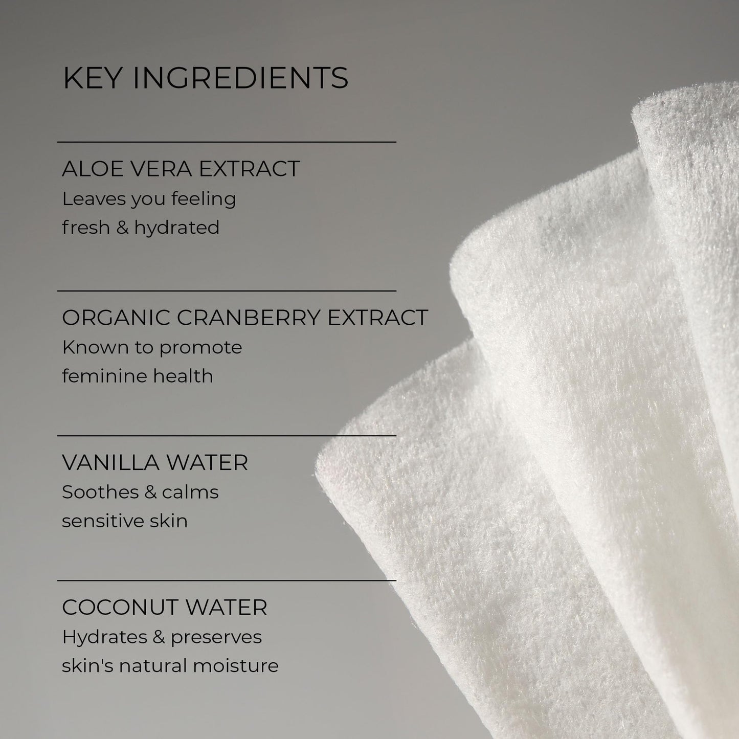 Woo More Play Freshies: All-Natural Feminine Intimacy Wipes with Coconut Oil & Aloe Vera - Vegan & Cruelty-Free, 10ct