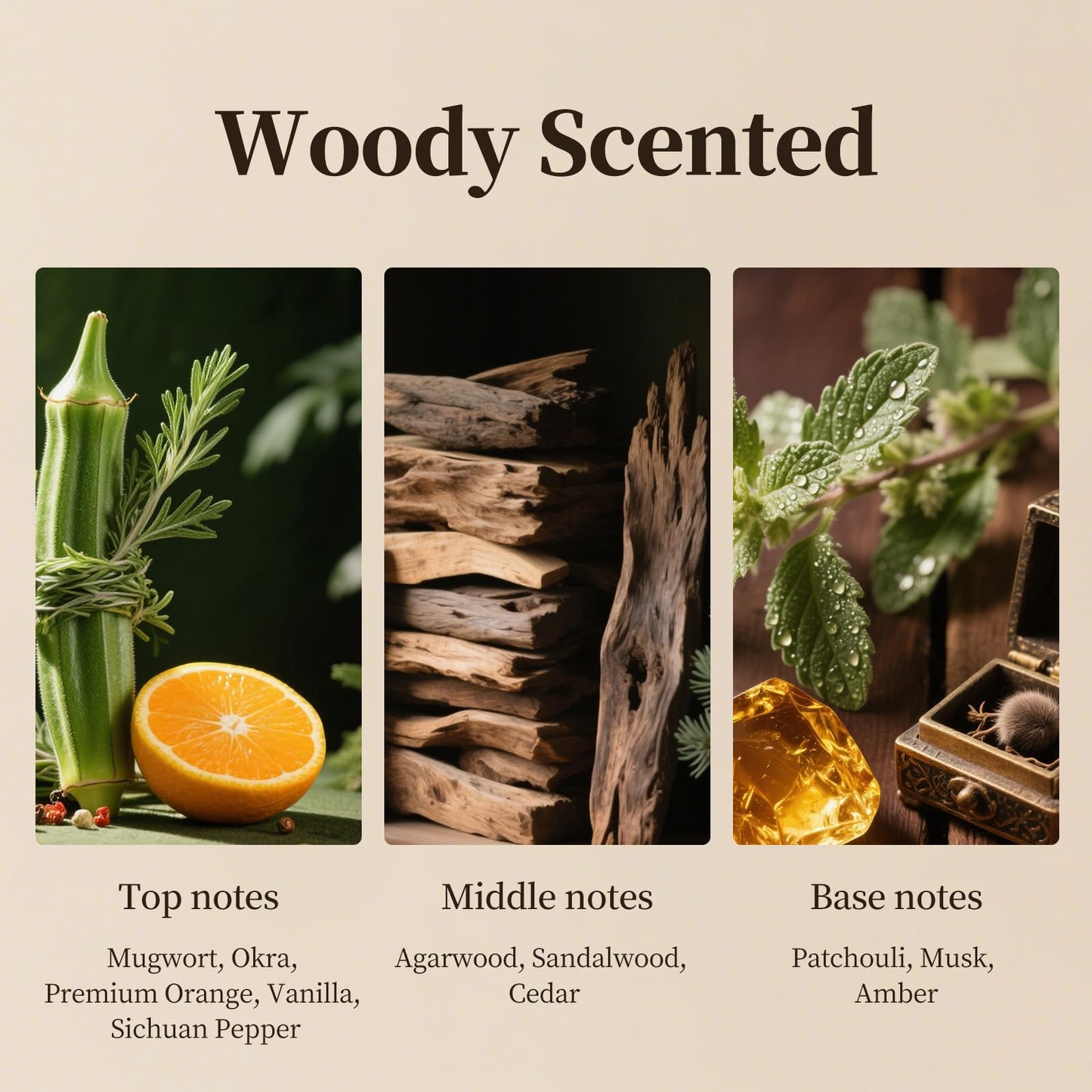 Woody Scent Essential Oil – Hotel-Quality Diffuser Refill (500ml)