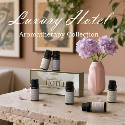 WUSEONY Hotel Diffuser Oils Gift Set – Luxury Aromatherapy for Home