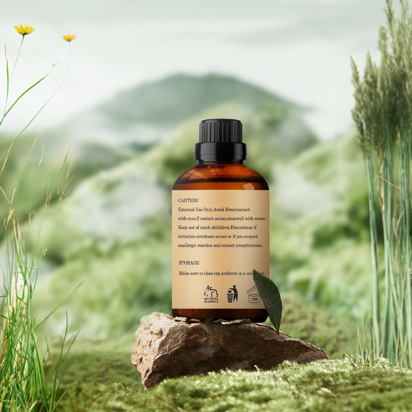 Wuvezrub Sage Essential Oil 60ml | Pure Sage for Aromatherapy & Diffusers
