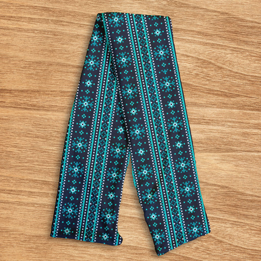 Snowflakes Christmas Jumper Pattern - Soft Fleece scarf