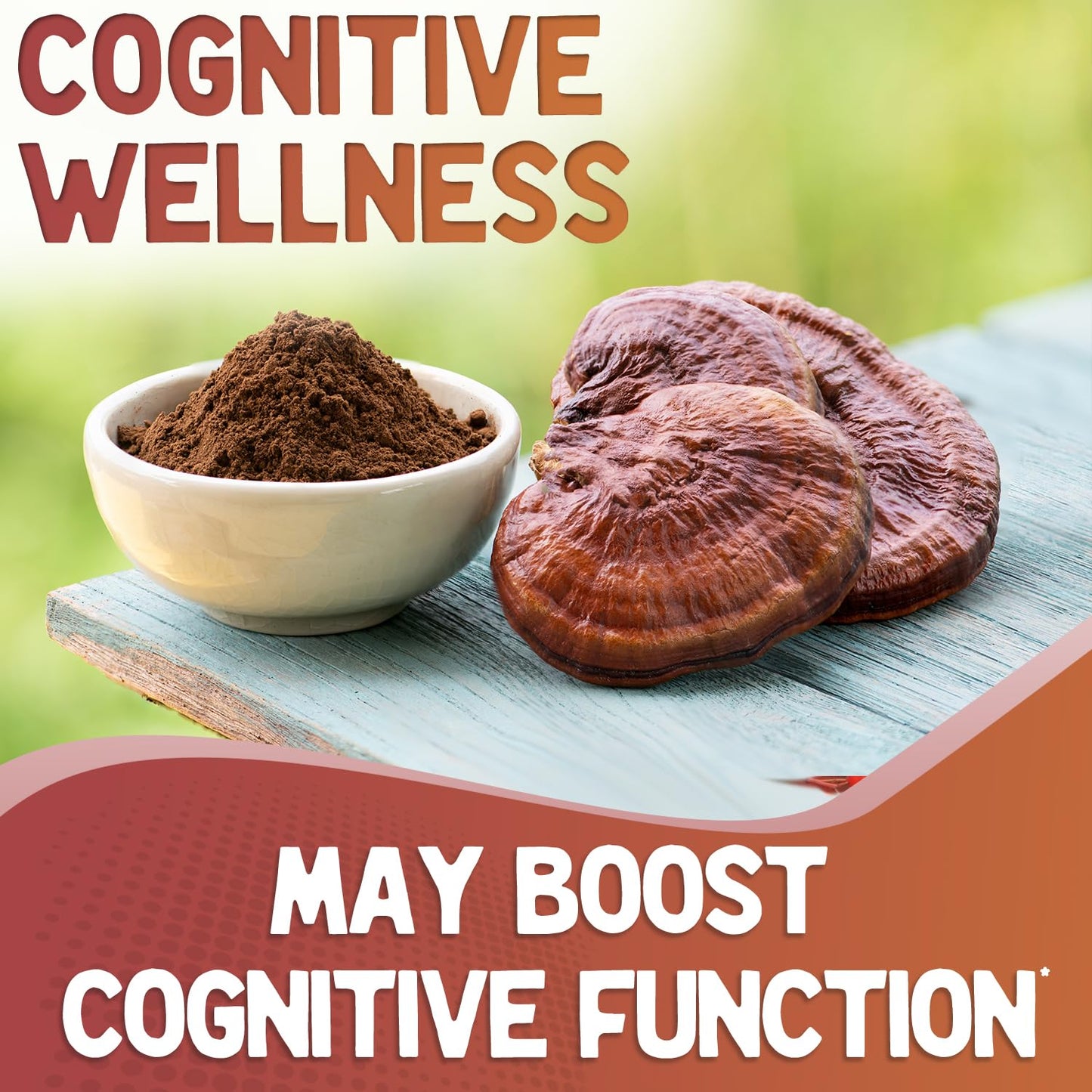 XPRS Nutra Organic Red Reishi Powder 4oz – Cognition & Energy (Vegan)