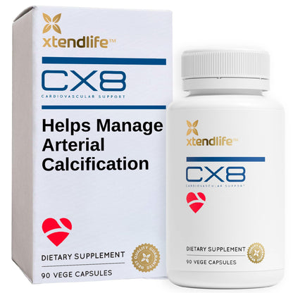 Xtendlife CX8 Heart Health Supplement – Cardiovascular & Circulation Support