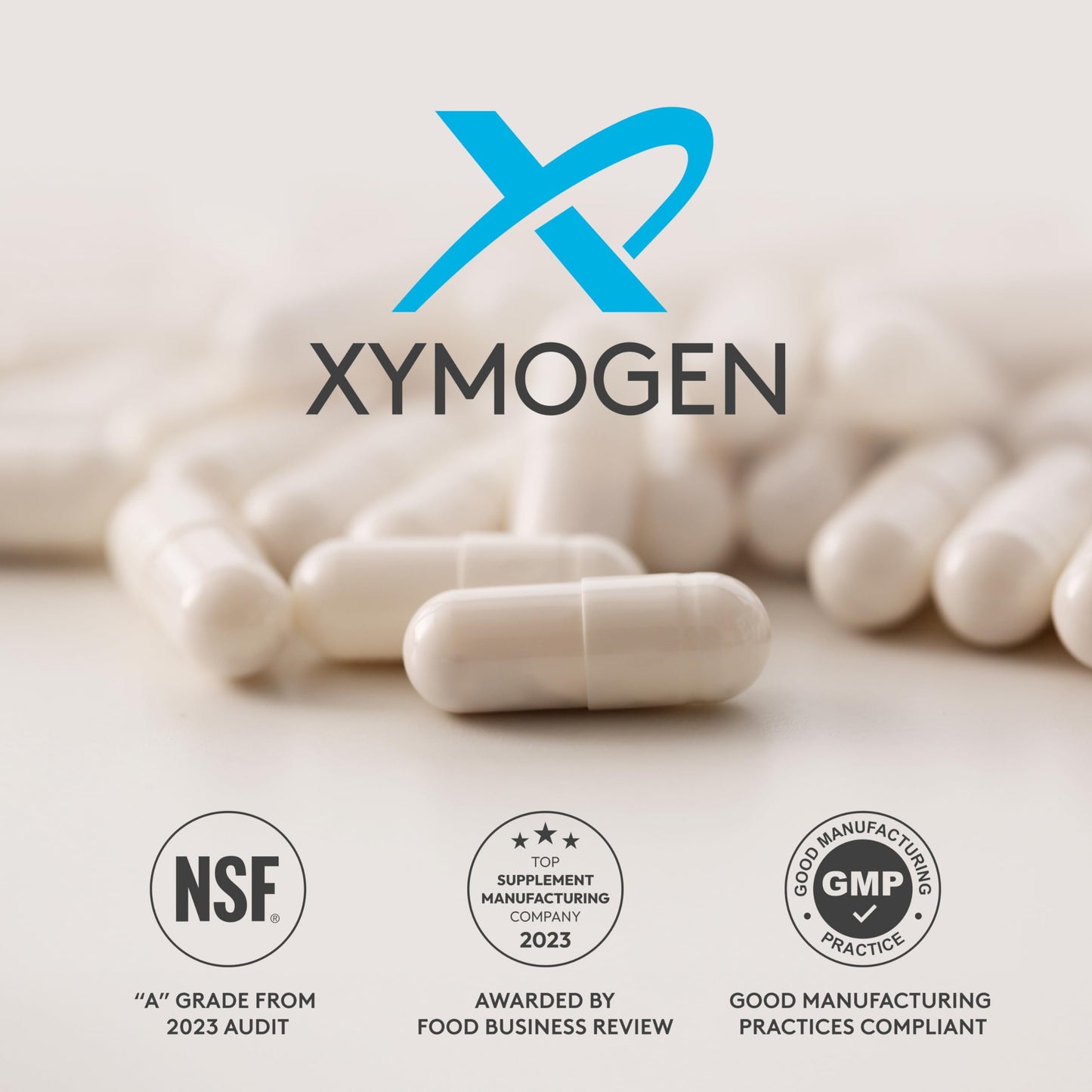 XYMOGEN FIT Food Collagen – Bovine Collagen Peptides with HMB + Vitamin D3, Vanilla, 15g Protein, 12.35 oz
