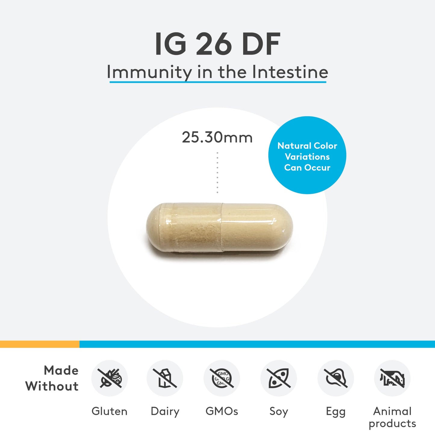 XYMOGEN IG 26 | IgY Max Immune Support – Dairy-Free Colostrum Alternative (120 Capsules)