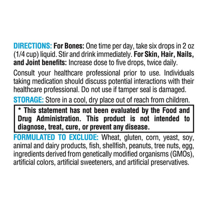 XYMOGEN RegeneMax Liquid: Advanced Collagen Generator with ch-OSA – Supports Bone Health, Reduces Wrinkles, Strengthens Hair & Nails | 1 fl oz