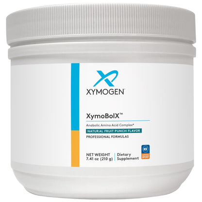 XYMOGEN XymoBolX BCAA Powder for Muscle Recovery – L-Arginine, L-Leucine, L-Methionine, L-Tryptophan | Gluten Free, Vegan, Non-GMO (30 Servings)