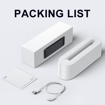 YALEDI Fireplace Flame Essential Oil Diffuser - 150ml Ultrasonic Humidifier, 7-Color Lights, Auto-Off (White)